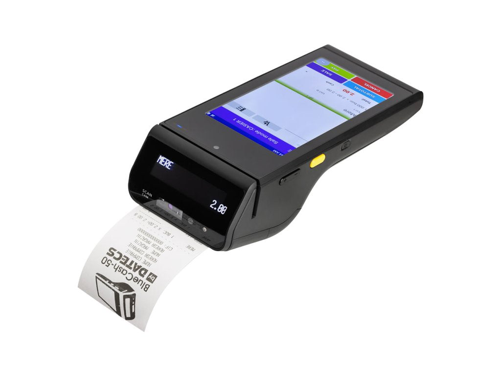 Casa de marcat Datecs BlueCash 50 PFS-MODUL PLATA, SCANER, 1GB/8GB NEGRU, BT APP