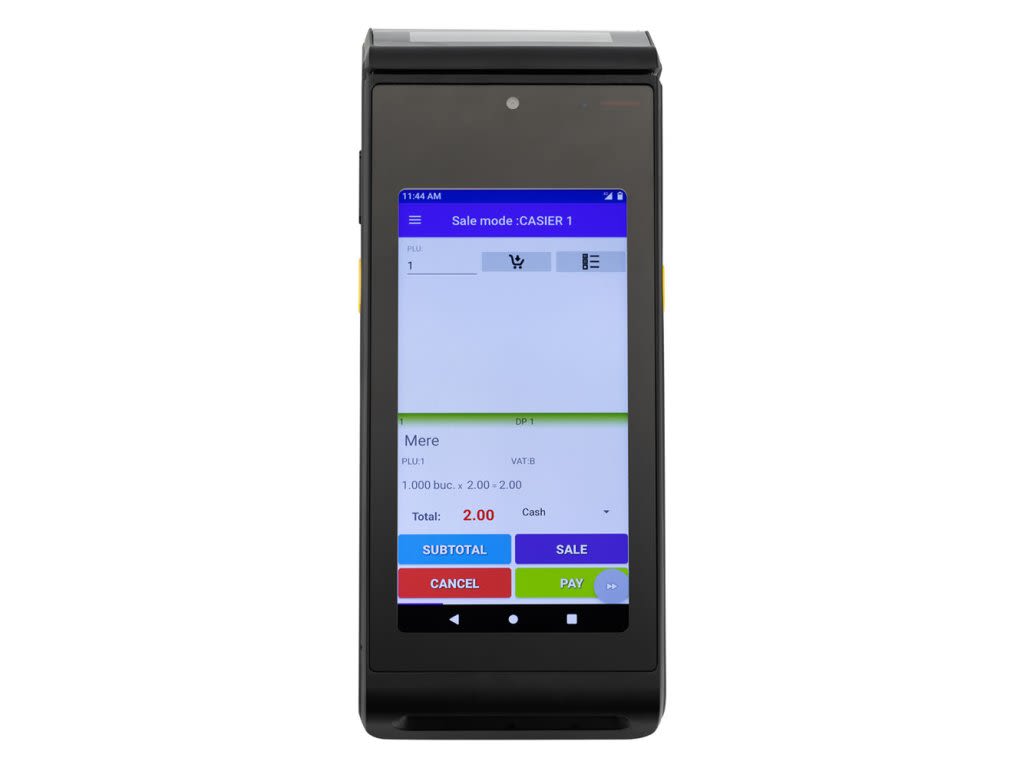 Casa de marcat Datecs BlueCash 50 PFS-MODUL PLATA, SCANER, 1GB/8GB NEGRU, BT APP